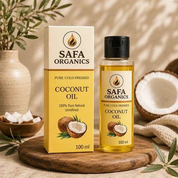 Pure Coconut Oil (Nariyal Ka Tel) for Hair, Skin & Scalp Care | SAFA Organics
