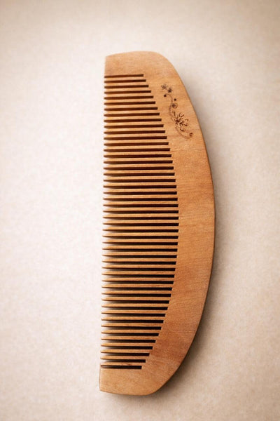 Natural Wooden Detangling Comb