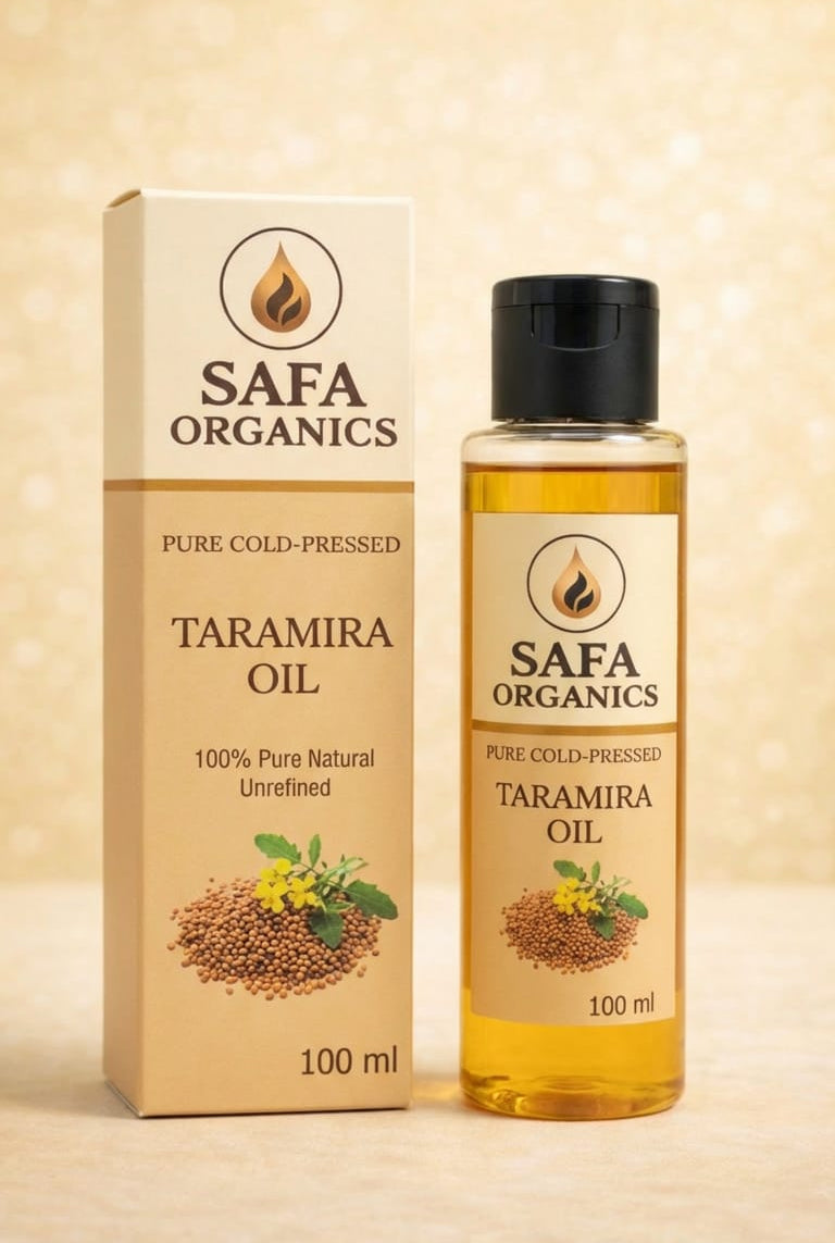 SAFA Organics Pure Cold-Pressed Taramira Oil – 100ml