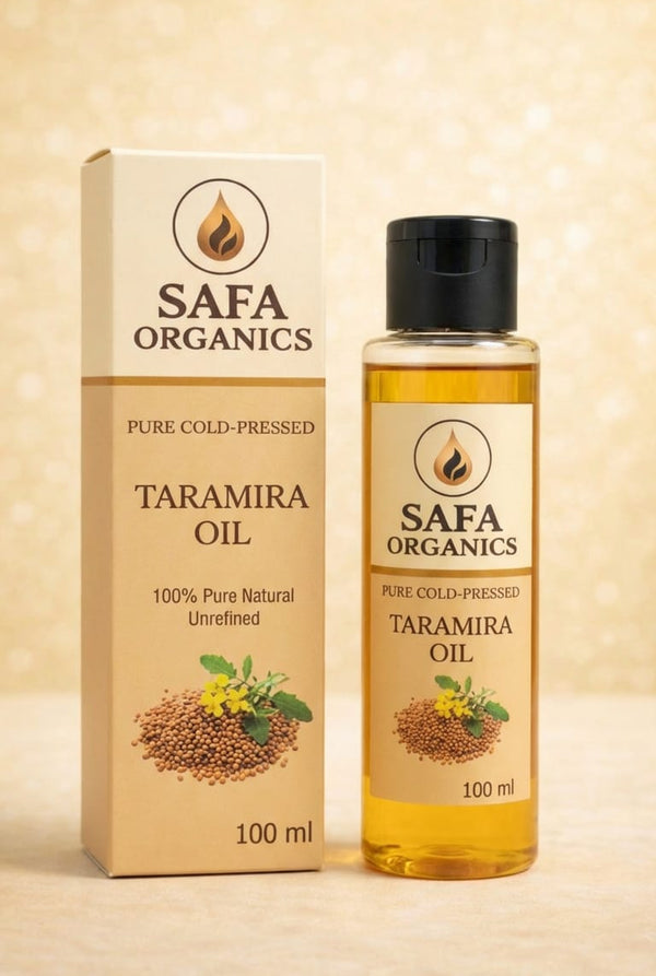 Pure Taramira (Jandiali) Oil for Hair Growth & Scalp Care | SAFA Organics– 100ml