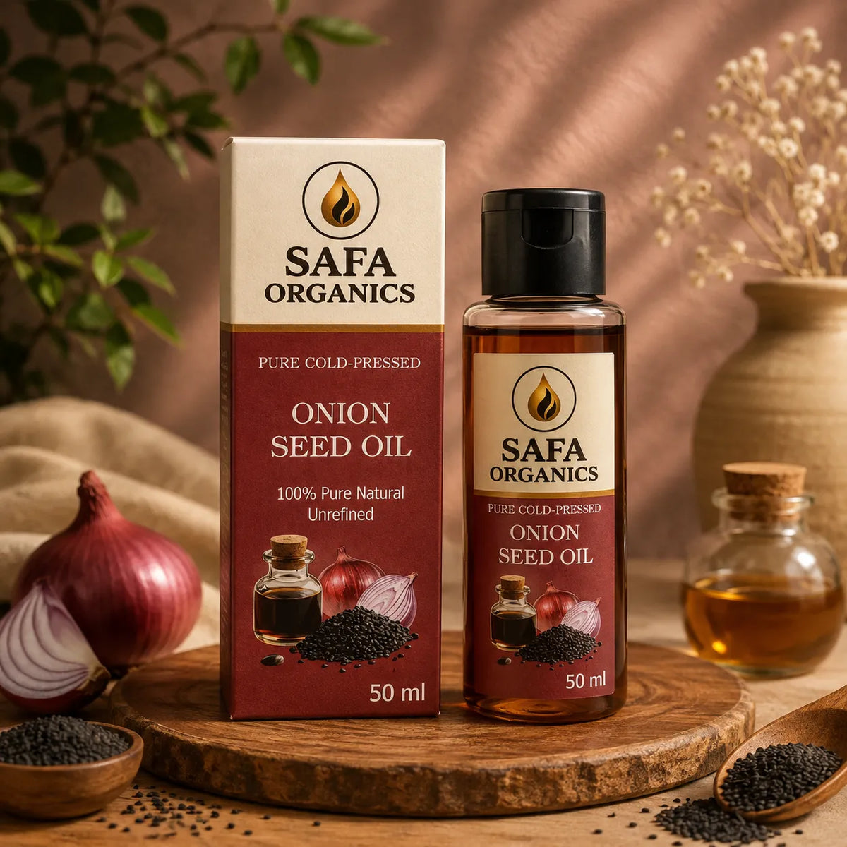 Onion Seed Oil in Pakistan (Piyaz Ka Beej Ka Tail) for Hair Growth & Hair Fall Control