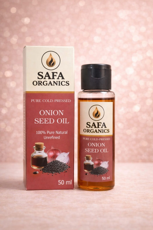 Best onion seed oil in Pakistan for hair growth and strong roots pure cold pressed