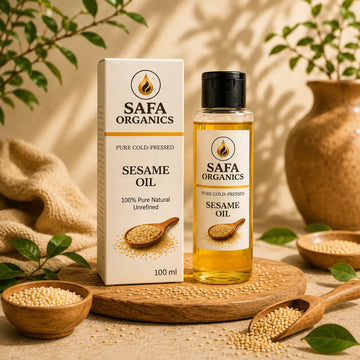 Sesame Oil (Til Ka Tel) – 100% Pure Cold-Pressed for Hair & Skin