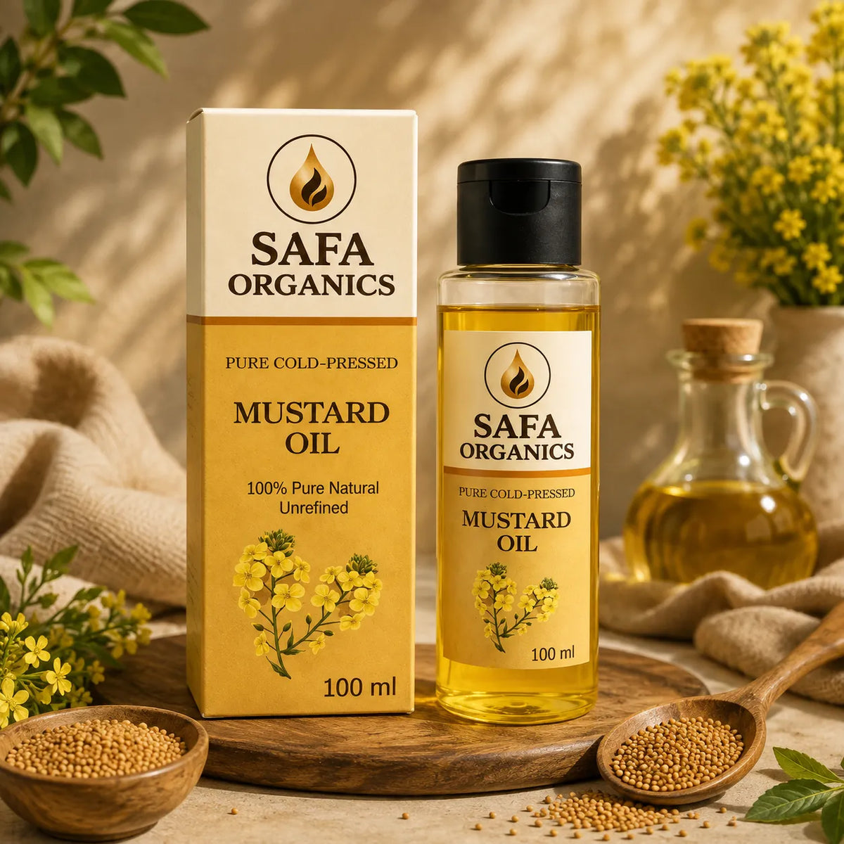 Mustard Oil in Pakistan (Sarson Ka Tel) for Hair Growth & Strong Roots